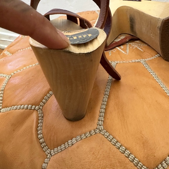 Swedish hasbeens Suzanne peeptoe clog - Picture 8 of 10